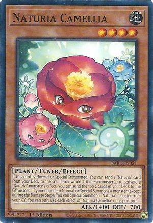Naturia Camellia (DABL-EN021) - Darkwing Blast 1st Edition