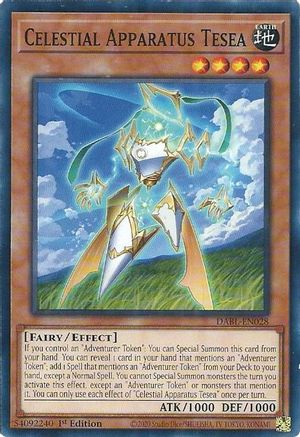 Celestial Apparatus Tesea (DABL-EN028) - Darkwing Blast 1st Edition