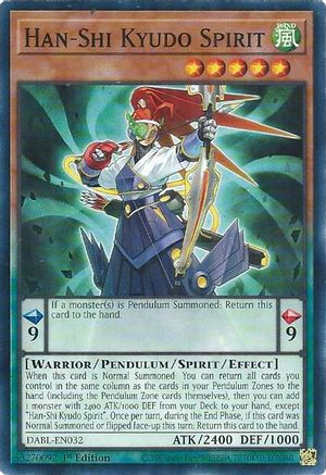 Han-Shi Kyudo Spirit (DABL-EN032) - Darkwing Blast 1st Edition