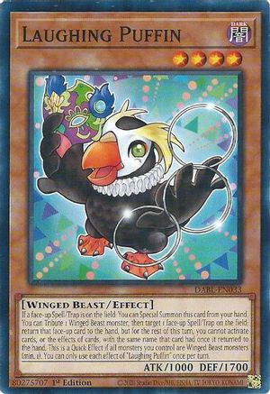 Laughing Puffin (DABL-EN033) - Darkwing Blast 1st Edition