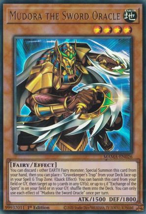 Mudora the Sword Oracle (MAMA-EN026) - Magnificent Mavens 1st Edition