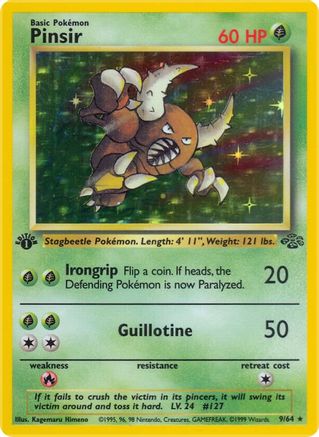 Pinsir (9/64) [Jungle 1st Edition] Spanish