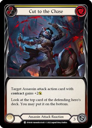 Cut to the Chase (Yellow) [DYN149] (Dynasty)