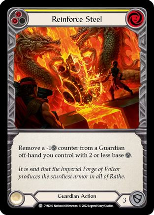 Reinforce Steel (Yellow) [DYN040] (Dynasty)