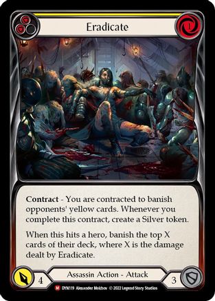 Eradicate [DYN119] (Dynasty)  Rainbow Foil