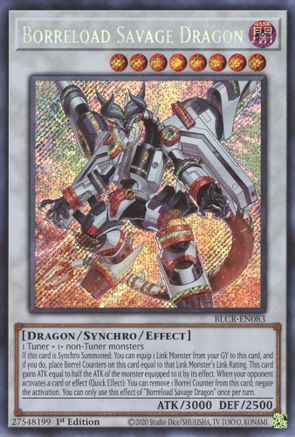Borreload Savage Dragon (BLCR-EN083) - Battles of Legend: Crystal Revenge 1st Edition