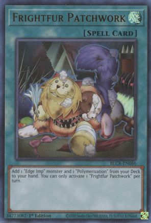 Frightfur Patchwork (BLCR-EN086) - Battles of Legend: Crystal Revenge 1st Edition