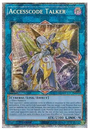 Accesscode Talker (Starlight Rare) (BLCR-EN093) - Battles of Legend: Crystal Revenge 1st Edition
