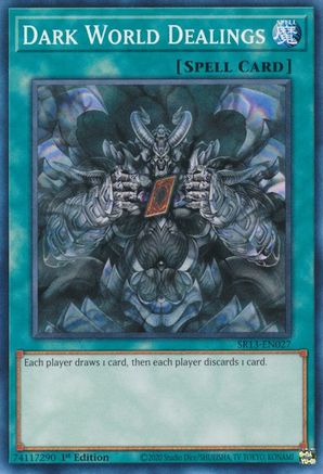Dark World Dealings (SR13-EN027) - Structure Deck: Dark World 1st Edition