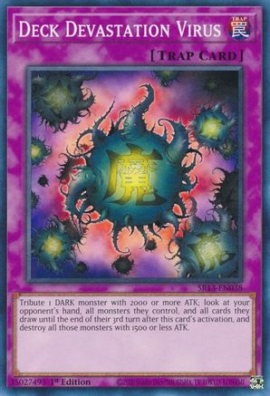Deck Devastation Virus (SR13-EN038) - Structure Deck: Dark World 1st Edition