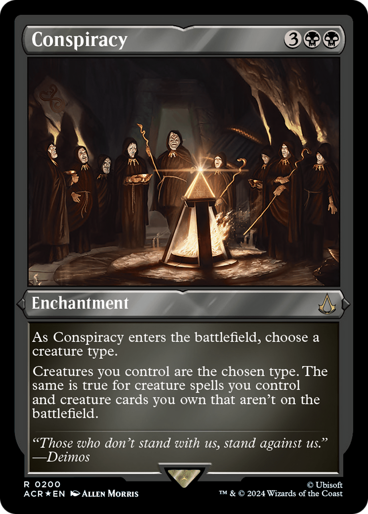 Conspiracy (Foil Etched) [Assassin's Creed]