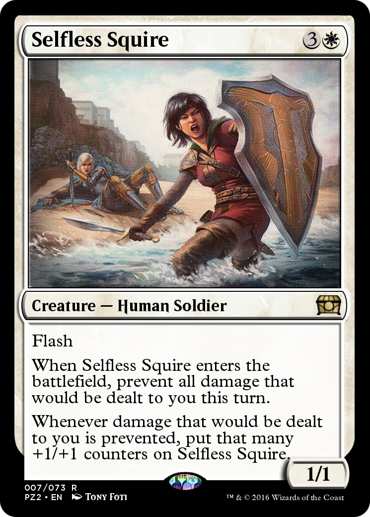 Selfless Squire (PZ2-007) - Treasure Chest