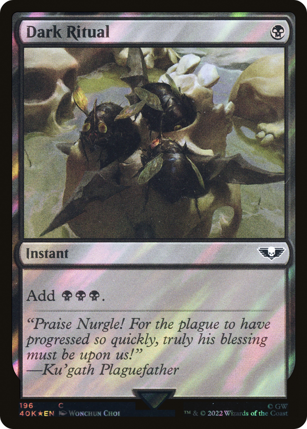 Dark Ritual (Surge Foil) [Warhammer 40,000]