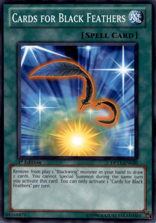 Cards for Black Feathers (DP11-EN020) - Duelist Pack 11: Crow 1st Edition