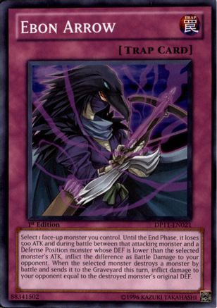 Ebon Arrow (DP11-EN021) - Duelist Pack 11: Crow 1st Edition