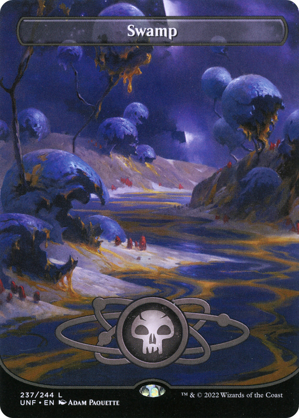 Swamp (237) (Planetary Space-ic Land) [Unfinity]