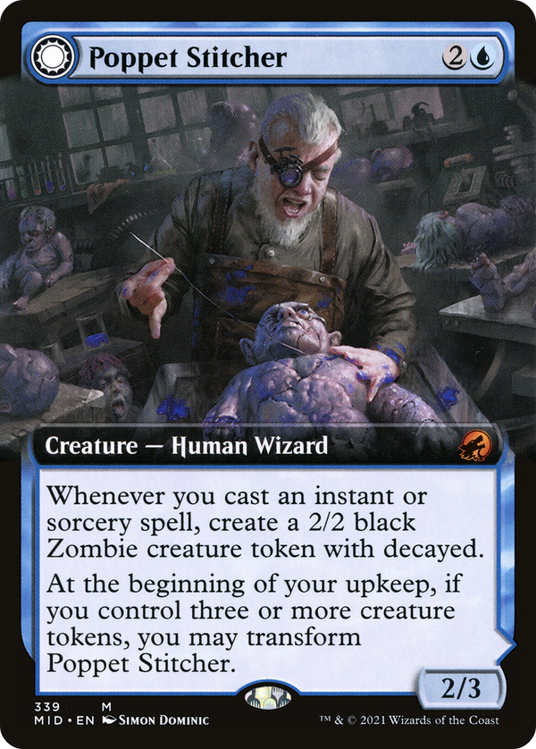 Poppet Stitcher // Poppet Factory (Extended Art) [Innistrad: Midnight Hunt]