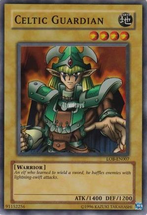 Celtic Guardian (LOB-EN007) - Legend of Blue Eyes White Dragon (Worldwide English) Unlimited