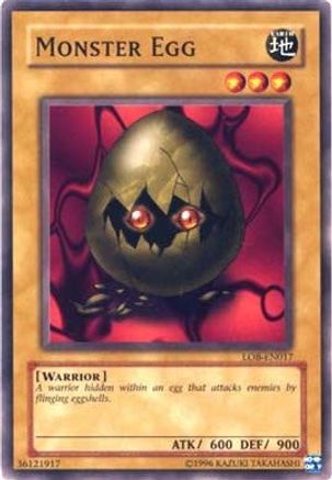 Monster Egg (LOB-EN017) - Legend of Blue Eyes White Dragon (Worldwide English) Unlimited