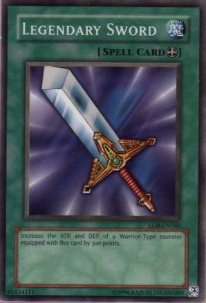Legendary Sword (LOB-EN040) - Legend of Blue Eyes White Dragon (Worldwide English) Unlimited