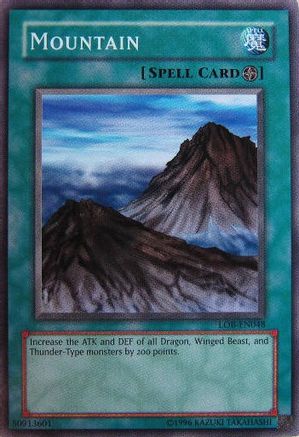 Mountain (LOB-EN048) - Legend of Blue Eyes White Dragon (Worldwide English) Unlimited