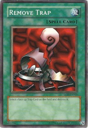 Remove Trap (LOB-EN060) - Legend of Blue Eyes White Dragon (Worldwide English) Unlimited