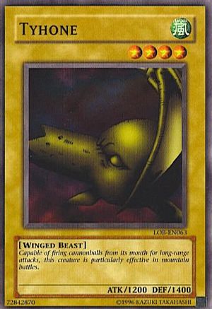 Tyhone (LOB-EN063) - Legend of Blue Eyes White Dragon (Worldwide English) Unlimited