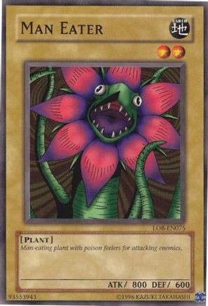 Man Eater (LOB-EN075) - Legend of Blue Eyes White Dragon (Worldwide English) Unlimited