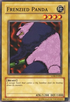 Frenzied Panda (LOB-EN081) - Legend of Blue Eyes White Dragon (Worldwide English) Unlimited
