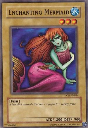 Enchanting Mermaid (LOB-EN084) - Legend of Blue Eyes White Dragon (Worldwide English) Unlimited