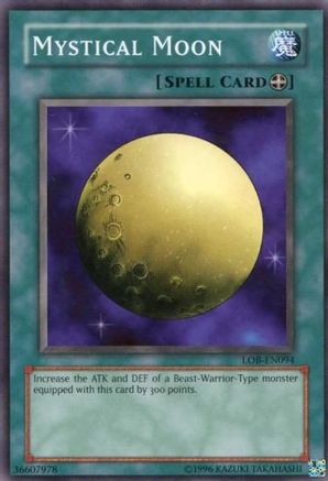 Mystical Moon (LOB-EN094) - Legend of Blue Eyes White Dragon (Worldwide English) Unlimited