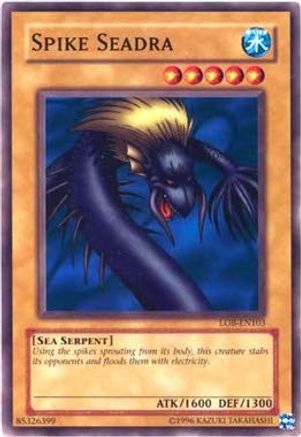 Spike Seadra (LOB-EN103) - Legend of Blue Eyes White Dragon (Worldwide English) Unlimited