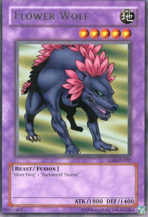 Flower Wolf (LOB-EN107) - Legend of Blue Eyes White Dragon (Worldwide English) Unlimited