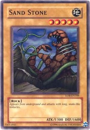 Sand Stone (LOB-EN109) - Legend of Blue Eyes White Dragon (Worldwide English) Unlimited