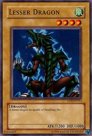 Lesser Dragon (LOB-EN113) - Legend of Blue Eyes White Dragon (Worldwide English) Unlimited