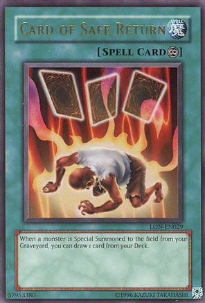Card of Safe Return (LON-EN029) - Labyrinth of Nightmare (Worldwide English) Unlimited