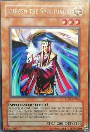 Jowgen the Spiritualist (LON-EN061) - Labyrinth of Nightmare (Worldwide English) Unlimited