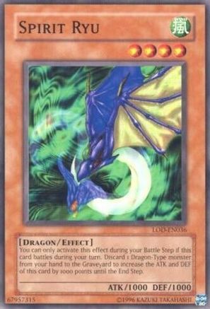 Spirit Ryu (LOD-EN036) - Legacy of Darkness (Worldwide English) Unlimited