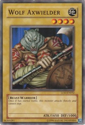 Wolf Axwielder (LOD-EN052) - Legacy of Darkness (Worldwide English) Unlimited