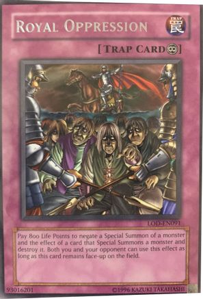 Royal Oppression (LOD-EN091) - Legacy of Darkness (Worldwide English) Unlimited