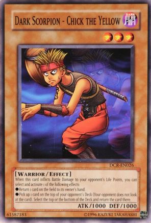 Dark Scorpion - Chick the Yellow (DCR-EN026) - Dark Crisis (Worldwide English) Unlimited