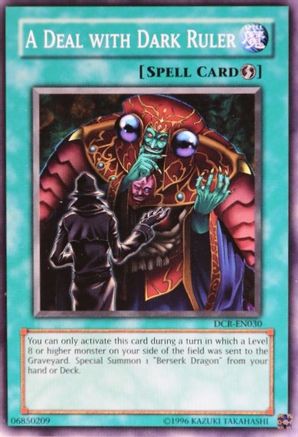 A Deal with Dark Ruler (DCR-EN030) - Dark Crisis (Worldwide English) Unlimited