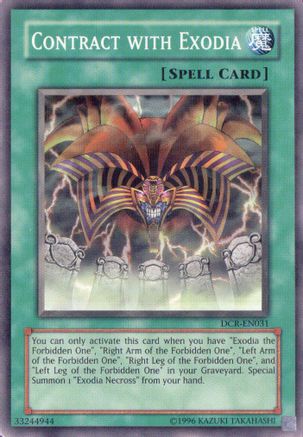 Contract with Exodia (DCR-EN031) - Dark Crisis (Worldwide English) Unlimited
