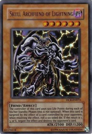 Skull Archfiend of Lightning (DCR-EN073) - Dark Crisis (Worldwide English) Unlimited
