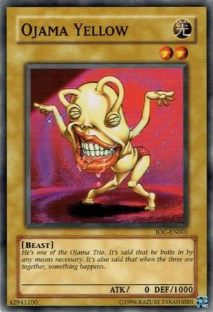 Ojama Yellow (IOC-EN001) - Invasion of Chaos (Worldwide English) Unlimited