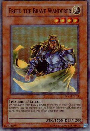 Freed the Brave Wanderer (IOC-EN014) - Invasion of Chaos (Worldwide English) Unlimited