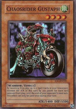 Chaosrider Gustaph (IOC-EN018) - Invasion of Chaos (Worldwide English) Unlimited