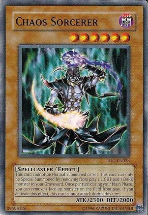 Chaos Sorcerer (IOC-EN023) - Invasion of Chaos (Worldwide English) Unlimited