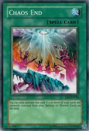 Chaos End (IOC-EN036) - Invasion of Chaos (Worldwide English) Unlimited