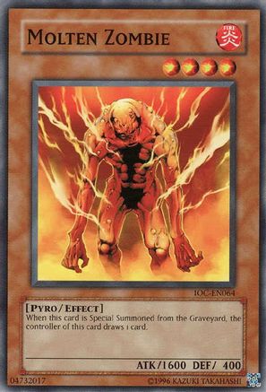 Molten Zombie (IOC-EN064) - Invasion of Chaos (Worldwide English) Unlimited